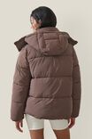The Recycled Mother Puffer Jacket 3.0, DEEP TAUPE - alternate image 3