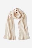 Body Cosy Rib Scarf, OATMEAL - alternate image 1