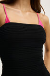 Bobbi Tube Mini Dress, BLACK - example image 2