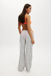 The Essential Beach Pant, BLUE/NATURAL STRIPE - alternate image 3