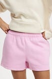 Plush Essential Gym Short, MILLENNIAL PINK - alternate image 2