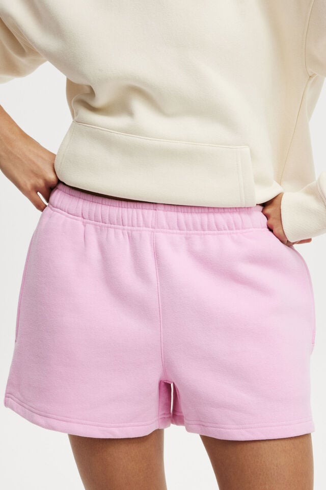 Plush Essential Gym Short, MILLENNIAL PINK