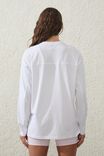 Active Essentials Long Sleeve Top, WHITE - alternate image 3