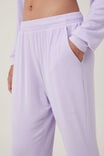 Super Soft Relaxed Slim Pant, PURPLE ROSE - alternate image 4
