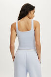 Ultra Soft Square Neck Tank, VIOLET BLUE - example image 3