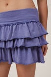 Fleece Rara Skirt, WASHED BLUEBERRY DREAM - alternate image 2