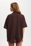 The Essential Short Sleeve Beach Shirt, WILLOW BROWN - alternate image 3