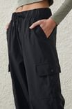 Woven Cargo Pant, BLACK - alternate image 4