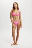 Micro Tanga Brazilian Bikini Bottom, PINK SORBET - alternate image 1