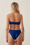 Top De Biquíni - Bandeau Bikini Top, LAPIS BLUE SHIMMER - vista alternativa 3