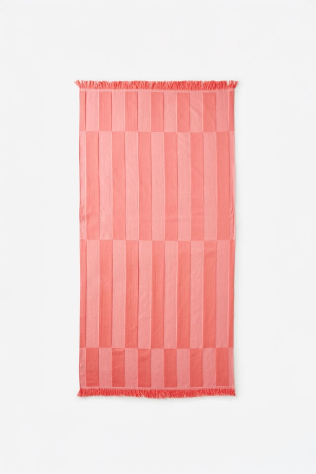 Lucia Lightweight Towel, SHELL PINK MULTI