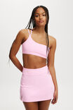 Active Rib Skirt, MILLENNIAL PINK RIB - alternate image 4