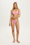 Cotton Pointelle G String Brief, NOUGHTIES PINK - example image 1