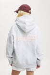 Plush Premium Graphic Hoodie, CLOUDY GREY MARLE/WELLNESS CLUB CHERRY DREAM - alternate image 3