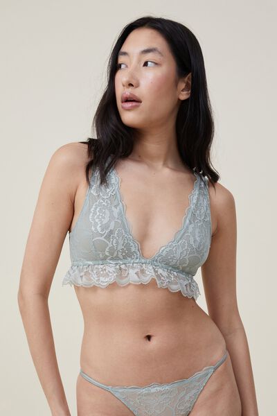 Lily Lace Bralette, JADE