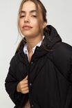 The Recycled Mid Length Mother Puffer 2.0, BLACK - alternate image 5