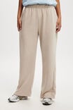 Relaxed Wide Leg Trackpant, SESAME MARLE - alternate image 2