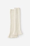 Body Cosy Rib Legwarmers, OATMEAL - alternate image 1