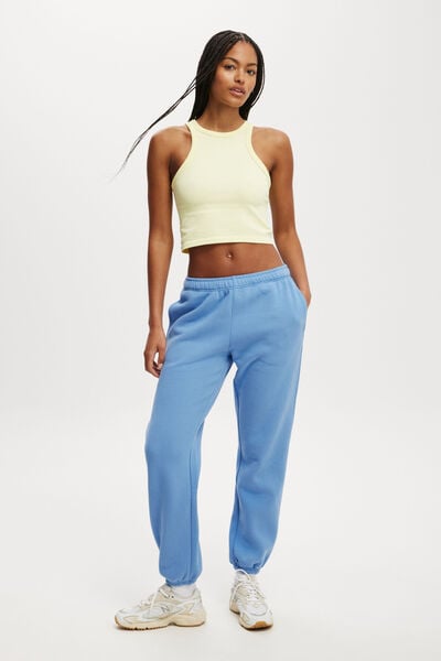 Plush Essential Gym Sweatpant, ADRIFT BLUE