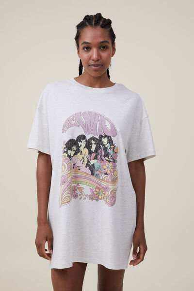 Camiseta - 90S T-Shirt Nightie, LCN BR / THE WHO OAT MARLE