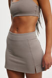 Active Rib Skirt, DESERT GREY RIB - alternate image 2