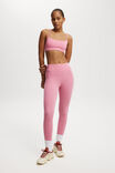 Ultra Luxe Mesh Panel 7/8 Tight- Asia Fit, RADIANT RASPBERRY - alternate image 1