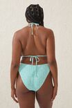 High Side Brazilian Seam Bikini Bottom, GIGI DITSY GREENS - alternate image 3