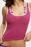 Lottie Knit Top, SUNDRIED ROSE - example image 2