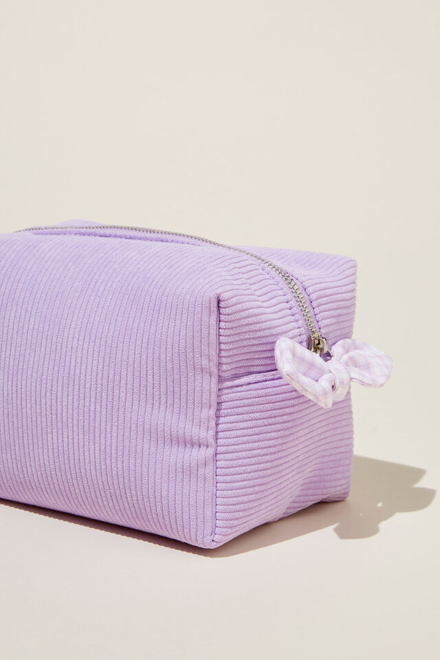 Cottage Cos Case, LILAC CORD/ PINK LILAC CHECK