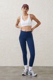 Ultra Luxe Mesh Panel 7/8 Tight- Asia Fit, NAVY PEONY - alternate image 1