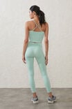 Ultra Soft Twist Length Tight- Asia Fit, OASIS GREEN - alternate image 3