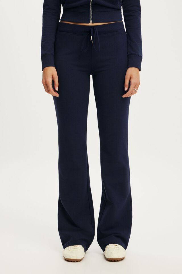 Sculpt Fleece Bootleg Sweatpant, PREP SPORT NAVY