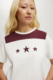 Graphic Sleep Tee, COCONUT MILK/ STAR - example image 2