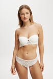 Holly Lace Cheeky Brief, CREAM - alternate image 4