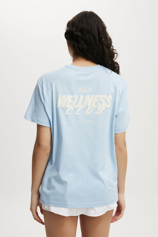 Active Graphic Tshirt, WINDSURFER/BWC COCONUT MILK