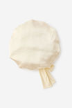 Satin Sleep Bonnet, COCONUT MILK - example image 2