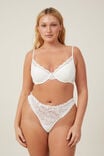 Butterfly Lace Lightly Lined Bra, CREAM - alternate image 1