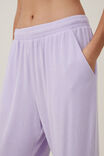 Super Soft Asia Fit Relaxed Slim Pant, PURPLE ROSE - alternate image 4