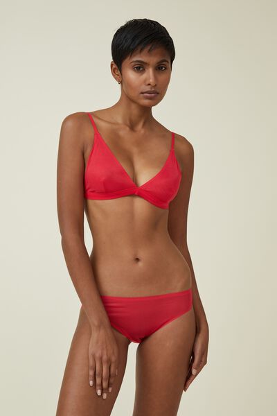 The Invisible  Brasiliano Brief, RASPBERRY RIPPLE SHIMMER