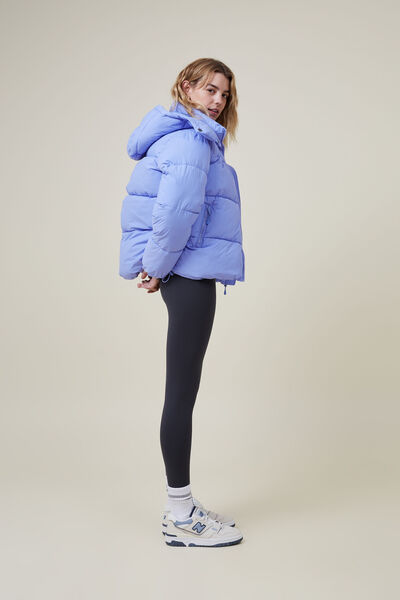 The Recycled Mother Puffer Jacket 3.0, IRIS FLOWER