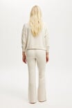 Super Soft Relaxed Flare Pant, BUTTERSCOTCH MARLE - alternate image 3