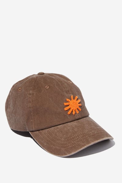 Active Graphic Cap, SUN CAPPUCCINO BROWN