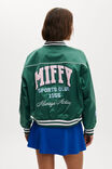Miffy Varsity Jacket, LCN MIFFY/ SPORTY GREEN - alternate image 3
