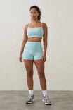 Ultra Luxe Mesh Strappy Crop, SEA GLASS - alternate image 4