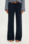 Super Soft Waffle Wide Leg Pant, MOON TIDE - example image 2