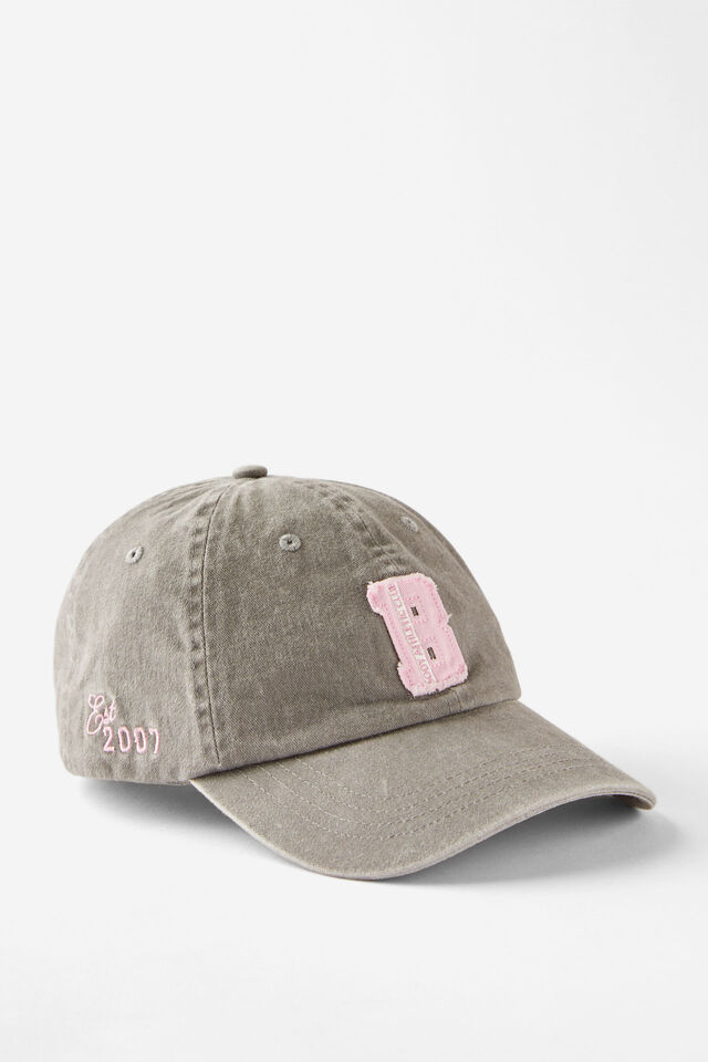 Active Graphic Cap, WASHED GREY BAC