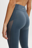 Ultra Luxe Mesh Panel 7/8 Tight- Asia Fit, FOLKSTONE GREY MESH - alternate image 4