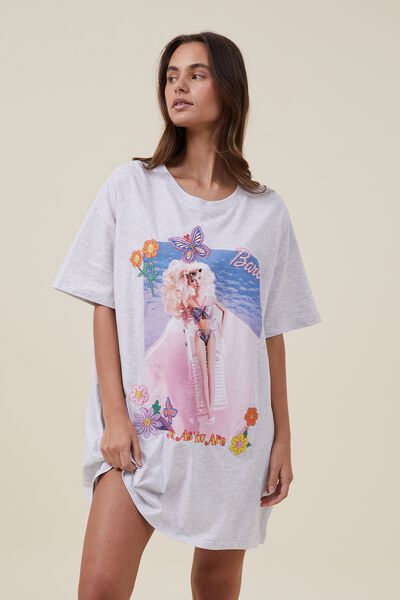 90S T-Shirt Nightie, LCN BARBIE/JUST AS YOU ARE