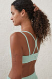 Strappy Sports Crop, OASIS GREEN - alternate image 2
