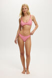Hello Kitty Sanrio Scoop Tie Back Bikini Top, LCN SAN HELLO KITTY/RED GINGHAM - example image 4